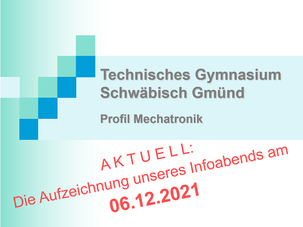 Technisches Gymnasium Profil Mechatronik
